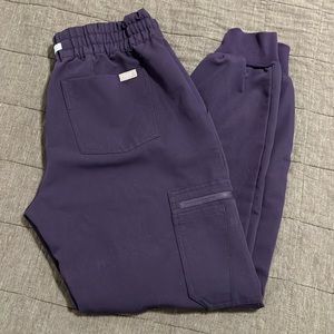 FIGS Purple Jam Highwaisted Zamora Joggers